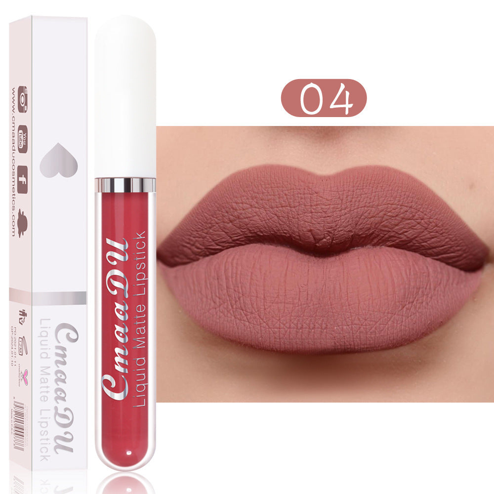 Glaze Matte Not Easy To Stick Cup Lipsticks