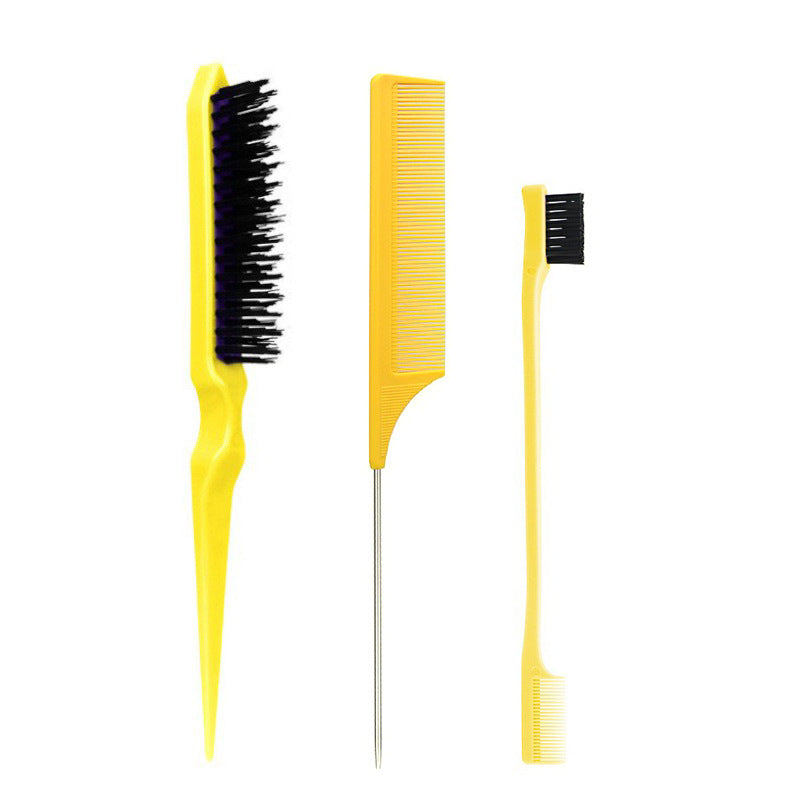 Double Head Eyebrow Brush Steel Needle Tail Hair Brushes & Combs