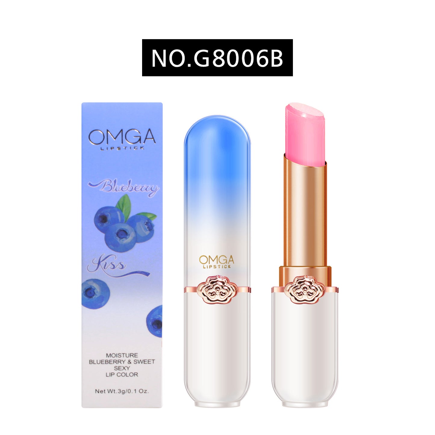 Jelly Nourishing Waterproof Moisturizing Cosmetics Peach Lipsticks