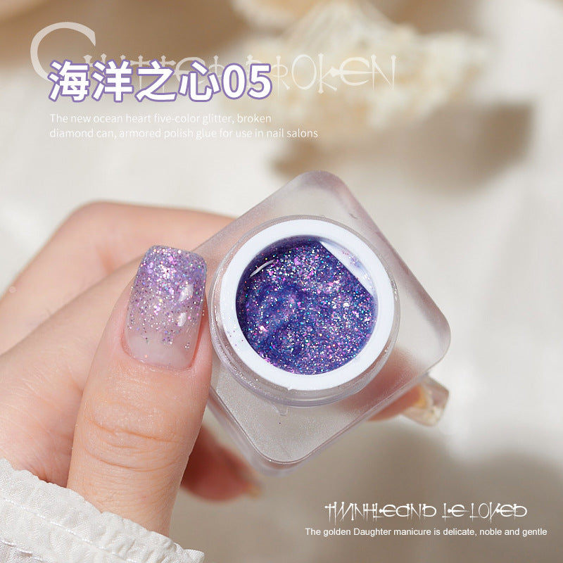 In The Debris Canned Uv Salon Applicable Nail Polish