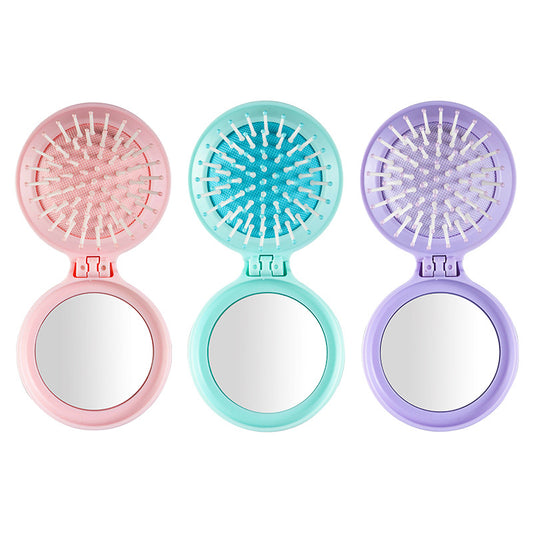 Air Cushion Cute Folding Round Airbag Hair Brushes & Combs