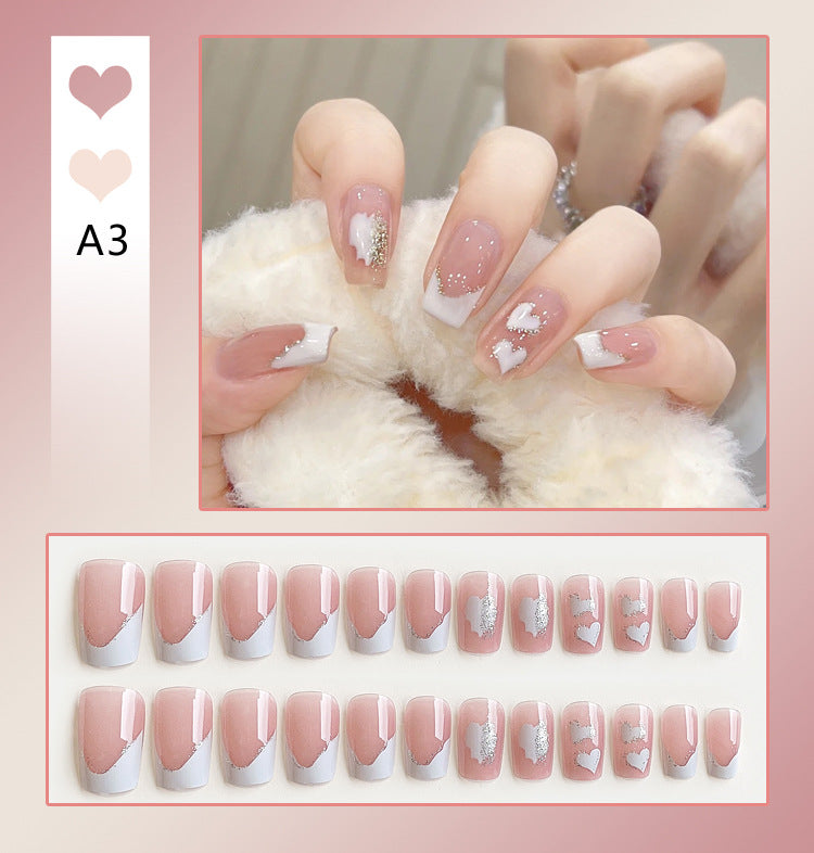 Fake Patch Wear Armor Finished Tip Nail Art