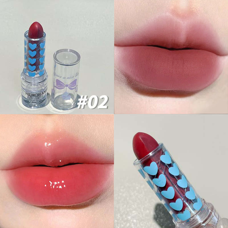 Veet Two-color Mud Nude Color Series Lipsticks