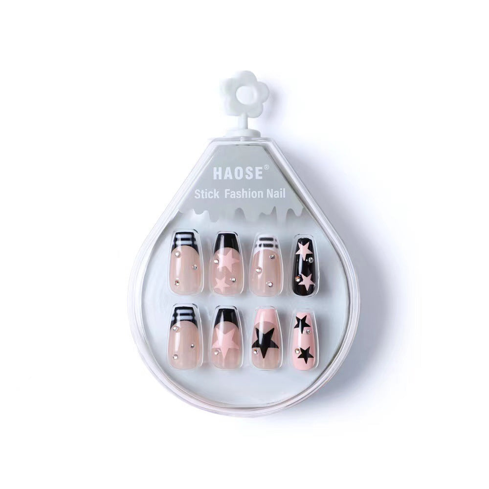 Soft Detachable Repeated Use Jelly Piece Nail Stickers