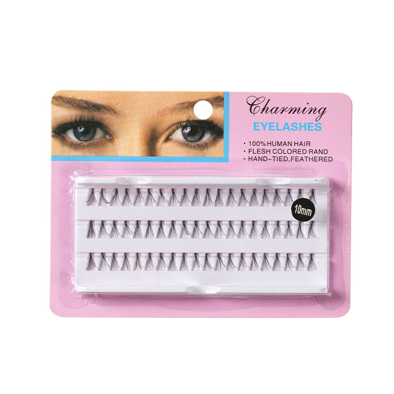 Eyelashes Artificial Fiber Eyelash Adhesive Individual False Lashes