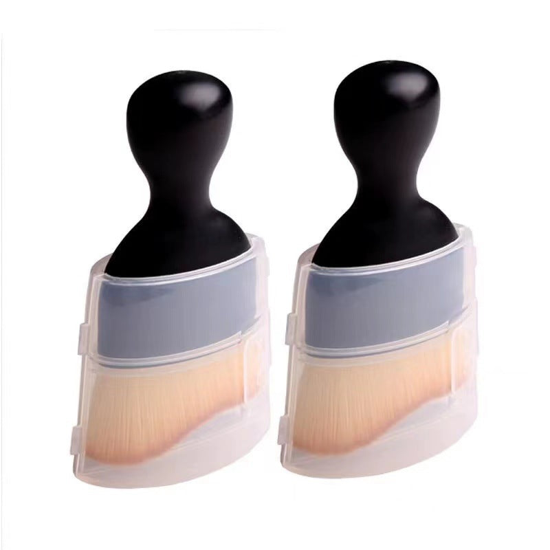 Heel Shoes Portable Car Cleaning Powder Makeup Brushes Accessories