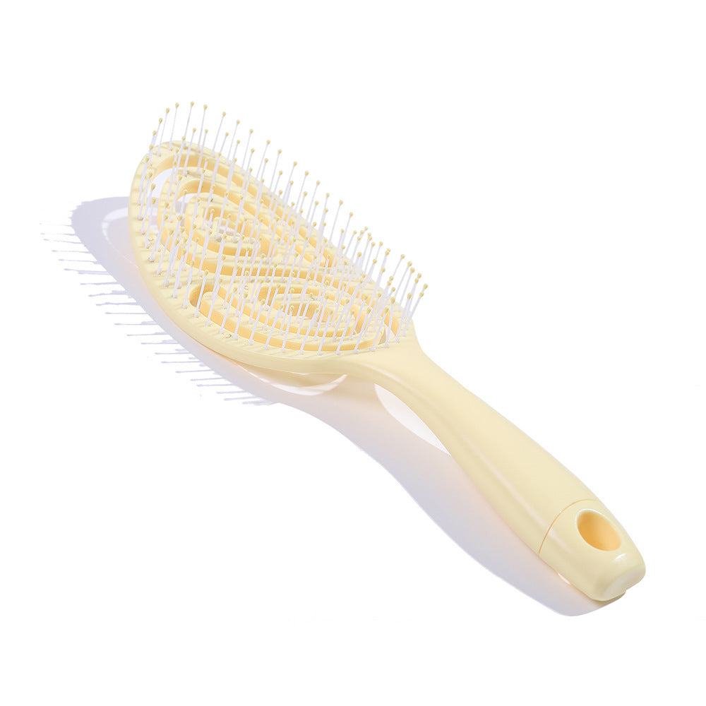 Women's Only Scalp Massage Hairdressing Small Hollow Hair Brushes & Combs