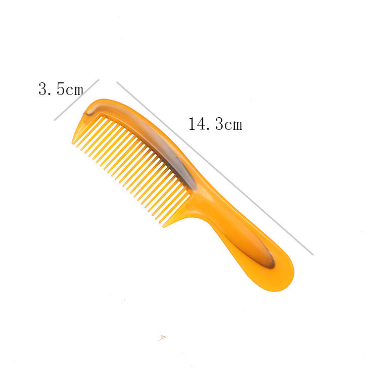 Women's Size Thick Beef Tendon Stall Daily Necessities Plastic Straight Hair Brushes & Combs