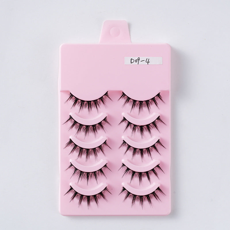 Eyelashes Eyelash Black Stem Self-adhesive Reusable False Lashes