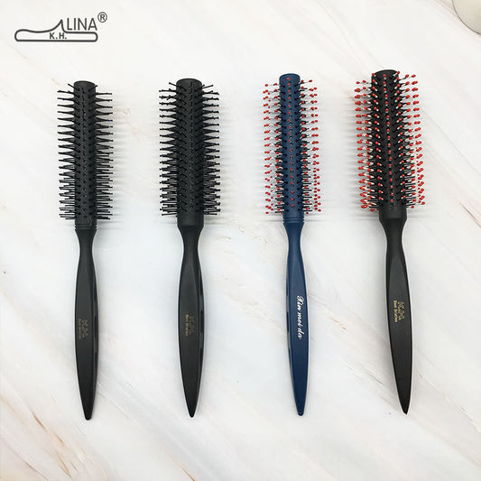 Blowing Rolling Inner Mouth Round Pointed Tail Shape Hair Brushes & Combs