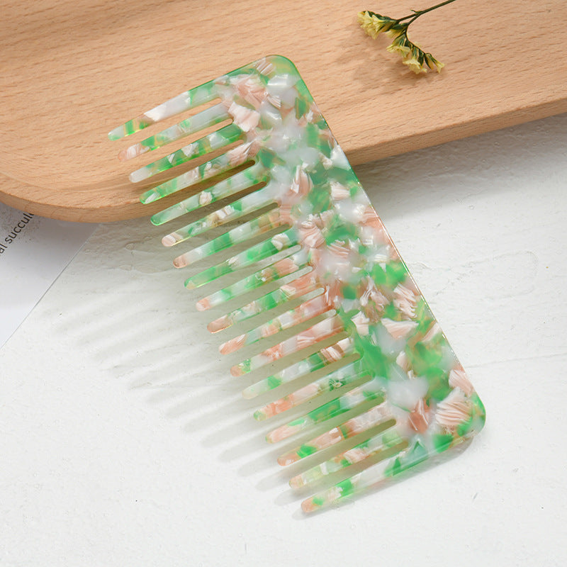 Style Fashion Cellulose Acetate Sheet Cute Hair Brushes & Combs