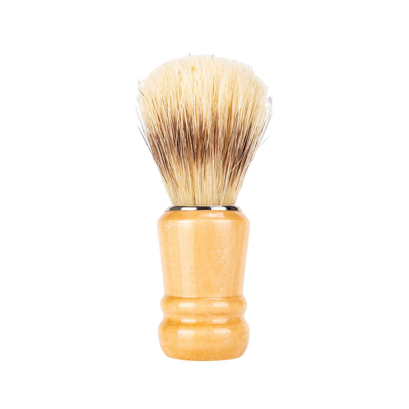 Men's Wood Shaving Brush Beard Household Pogonotomy Hair Brushes & Combs