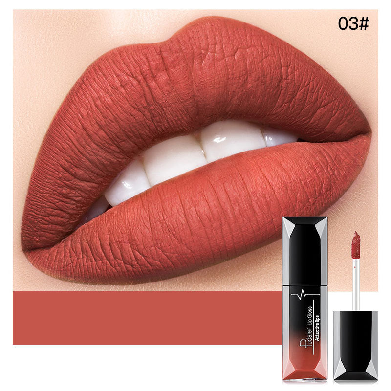 Color Matte Finish Liquid Rendering No Lipsticks