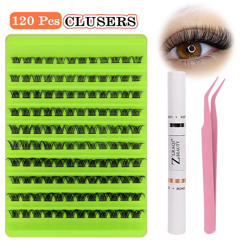 Eyelashes Large Capacity Thick Eyelash Curling False Lashes