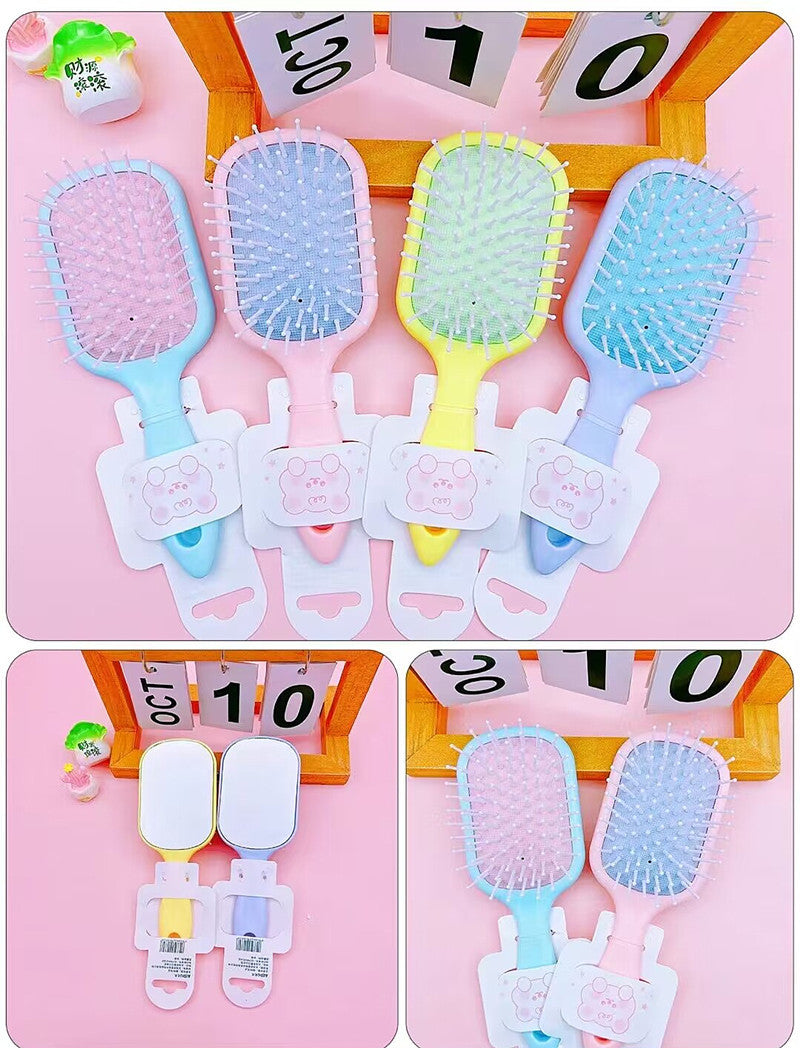 With Mirror Airbag Massage Semicircle Head Large Hair Brushes & Combs