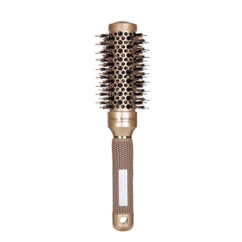 Model Pig Bristle Round High Temperature Resistant Hair Brushes & Combs