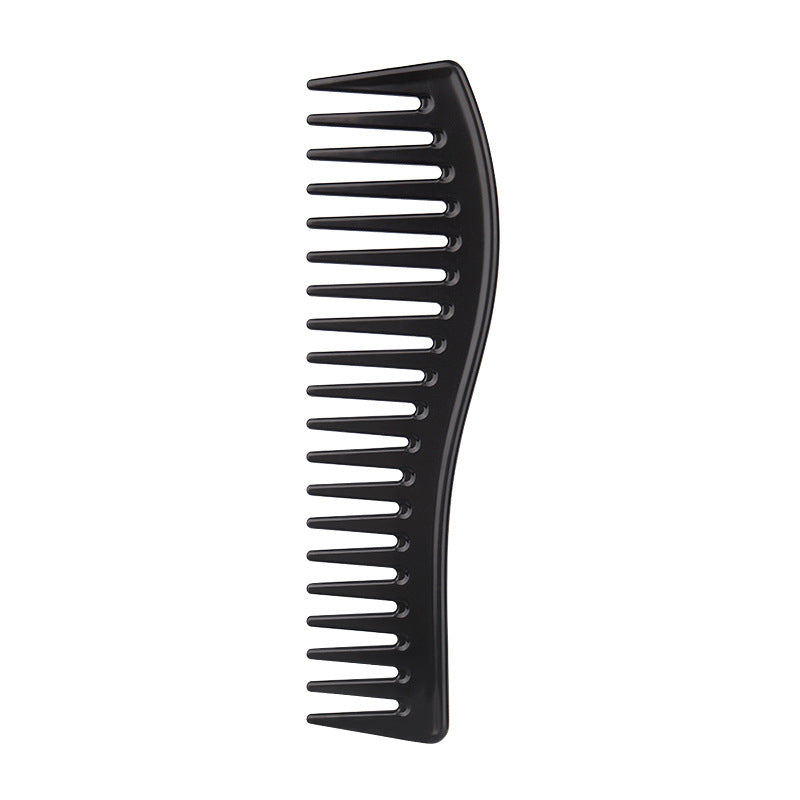 Plastic Large Tooth Hairdressing Thick Coarse Hair Brushes & Combs