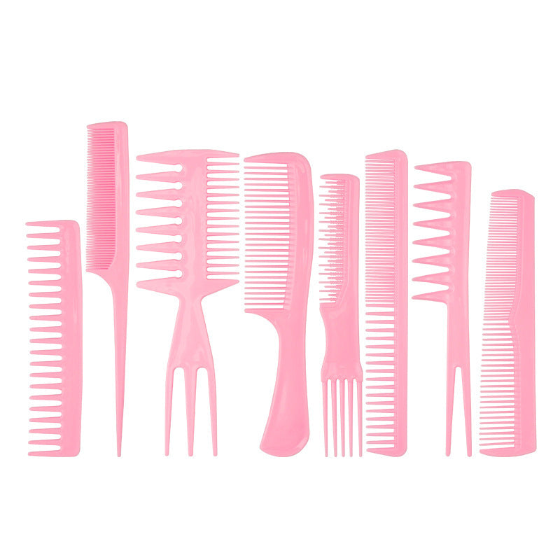 Hairdressing Pcs Plastic Hairbrush Salon Barber Hair Brushes & Combs