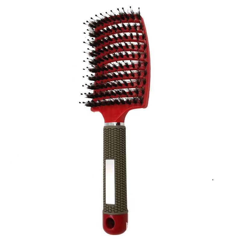 Big Curved Bristle Straight Curling Styling Hair Brushes & Combs