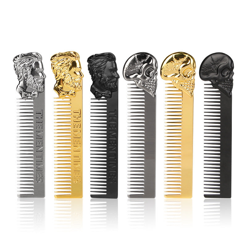 Zinc Alloy Beard Styling For Greasy Big Back Head Hair Brushes & Combs