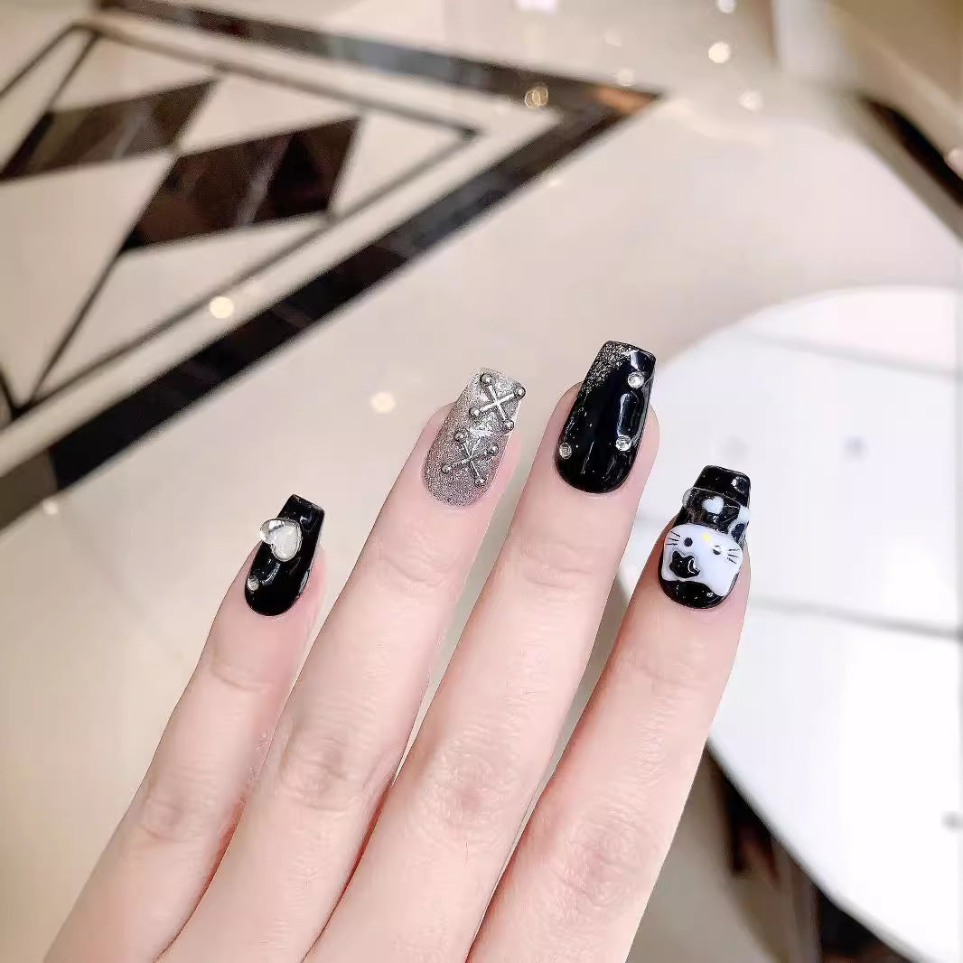 Wear Manicure Handmade Wearable Tip Suit Strictly Selected Fake Nail Art