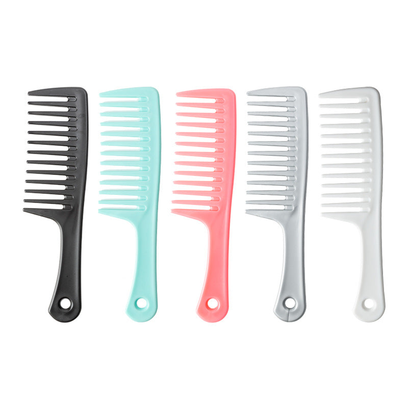 Women's Only Long Household Five Colors Optional Hair Brushes & Combs