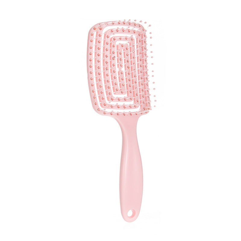 Women's Portable Hollow Vent Oil Head Styling Hair Brushes & Combs