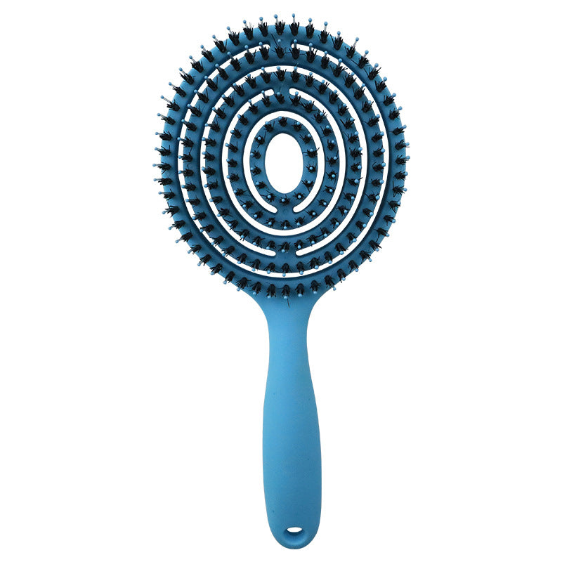 Bristle Arc Round Hairdressing Long Fluffy Hair Brushes & Combs