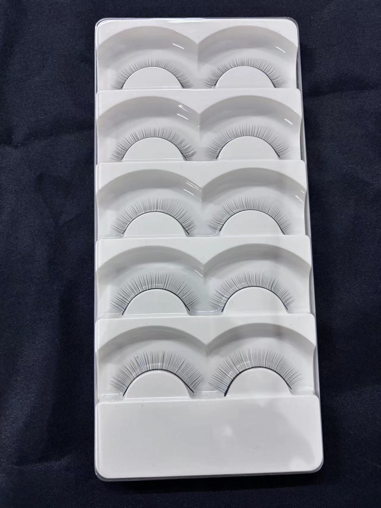 Eyelash Artist Board Display Small White False Lashes