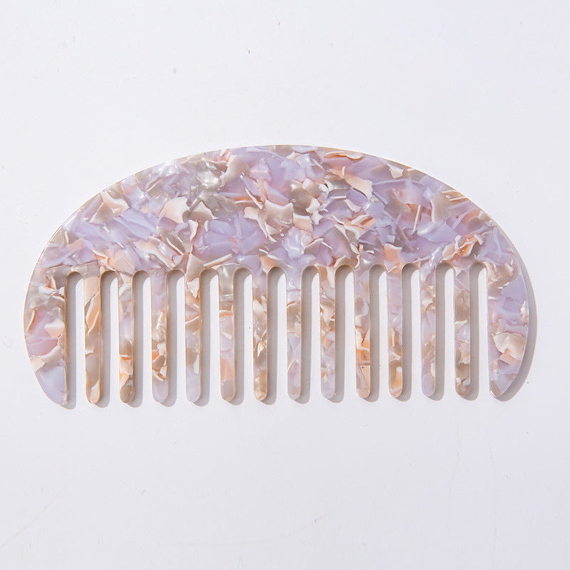 Acetate Plate Geometric Simple Retro Cute Hair Brushes & Combs