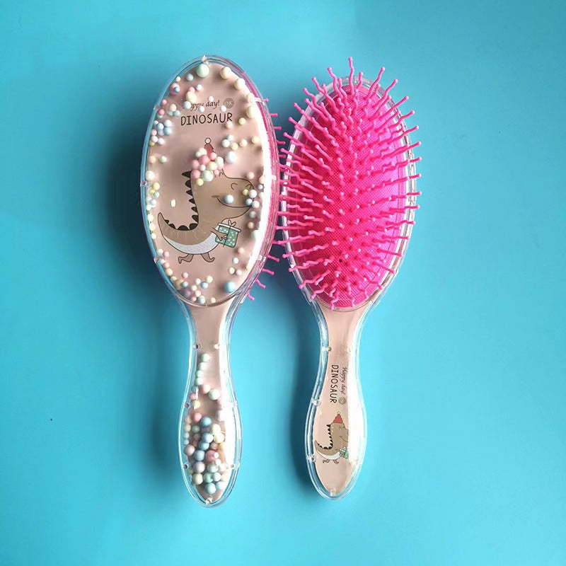 Source Sequin Model Cute Airbag Colorful Flash Cartoon Hair Brushes & Combs