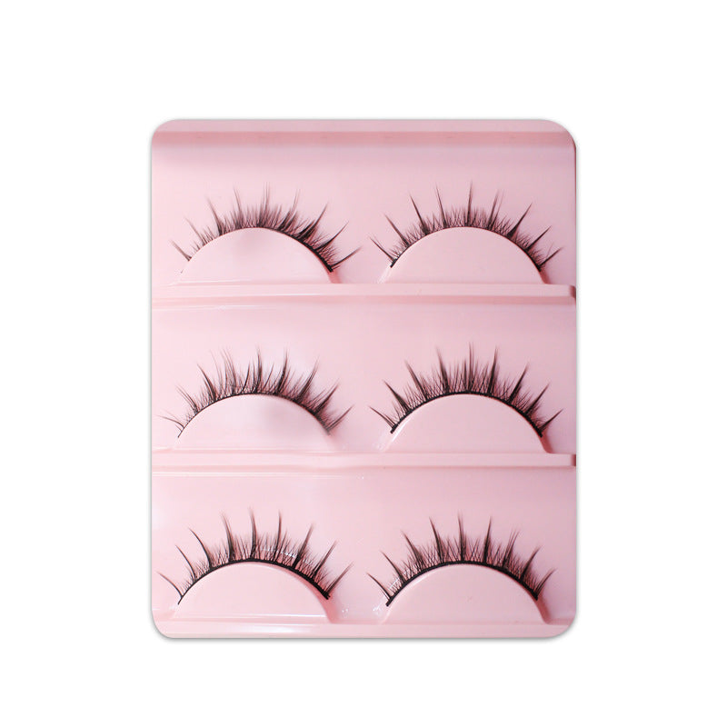 Female Natural Simulation Thick Barbie Fairy Cartoon False Lashes