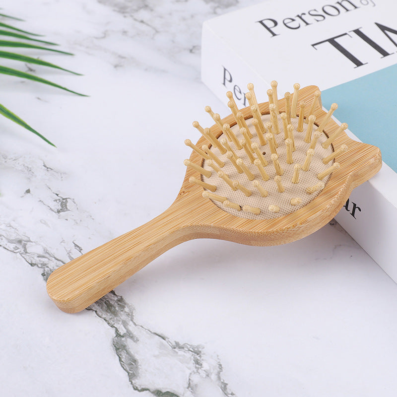 Bamboo Airbag Air Cushion Massage Hairdressing Hair Brushes & Combs