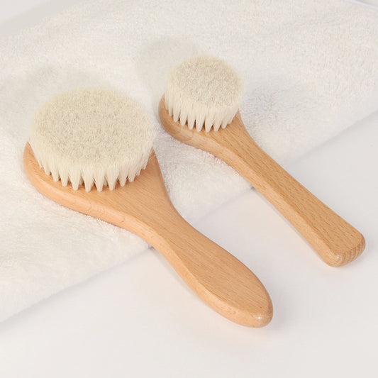 Wool Brush Shampoo Bath Haircut Cleaning Broken Hair Brushes & Combs