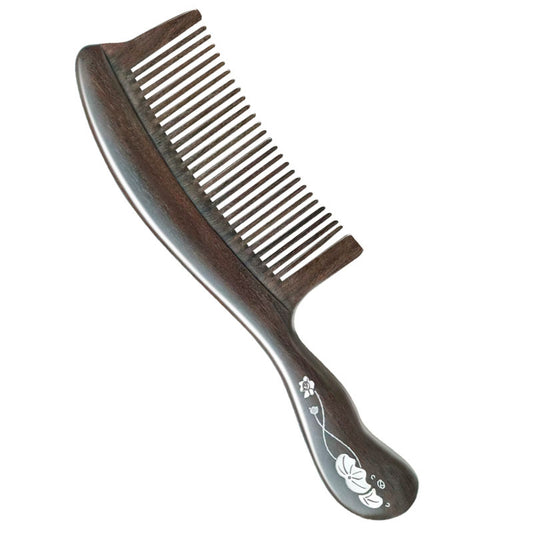 Silk Color Shell Ebony Hairbrush Long Hair Brushes & Combs