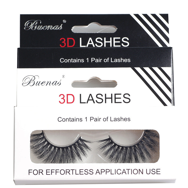 Cross High Imitation Mink Eyelashes Single False Lashes