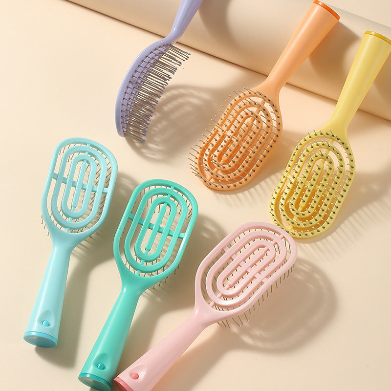 Hollow Out Massage For Fluffy Shape Hair Brushes & Combs