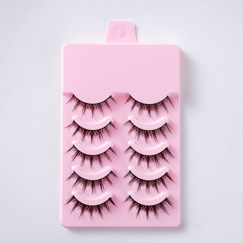 Eyelashes Eyelash Black Stem Self-adhesive Reusable False Lashes