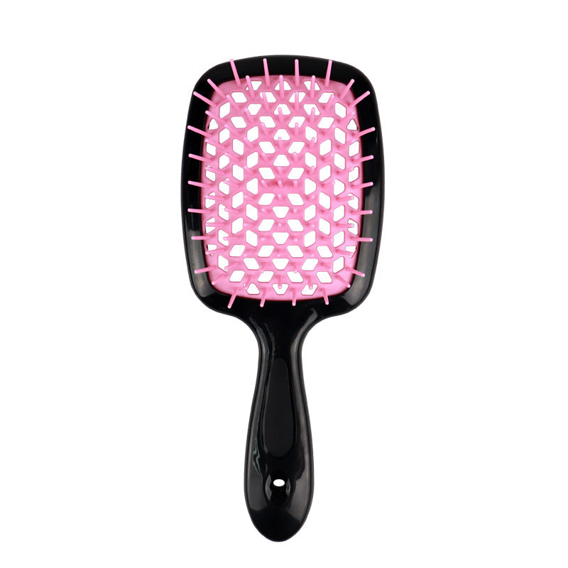 Honeycomb Folding Vent Mesh Hollow Style Hair Brushes & Combs