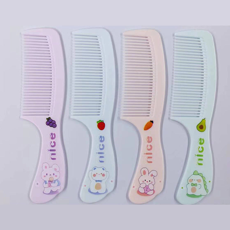 Women's Printed For Only Long Household Cute Hair Brushes & Combs