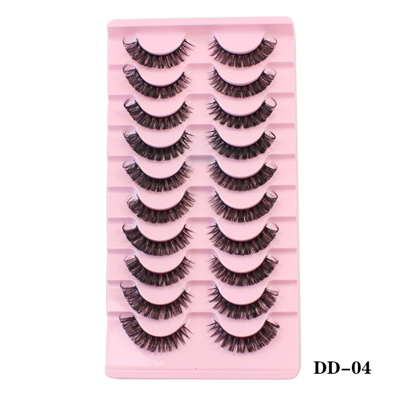 Russian Eyelash Pairs Natural Thick Large False Lashes