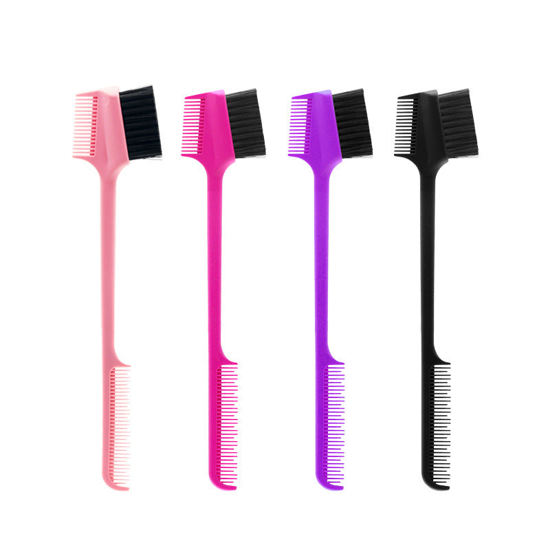 Double-headed Eyebrow Brush Toothbrush Type Sweep Hair Brushes & Combs