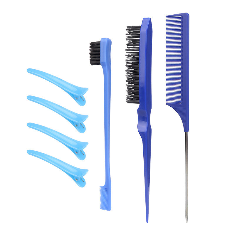 Eyebrow Brush Fluff Steel Needle Pointed Tail Hair Brushes & Combs