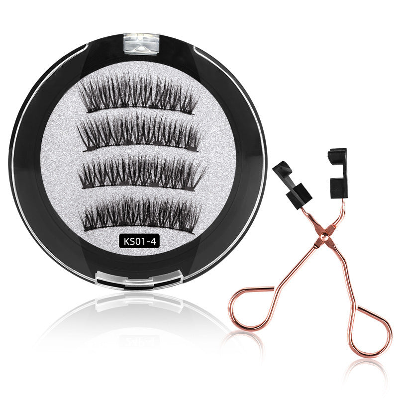 Magnetic Eyelashes Boxed Clip Suit Thick False Lashes