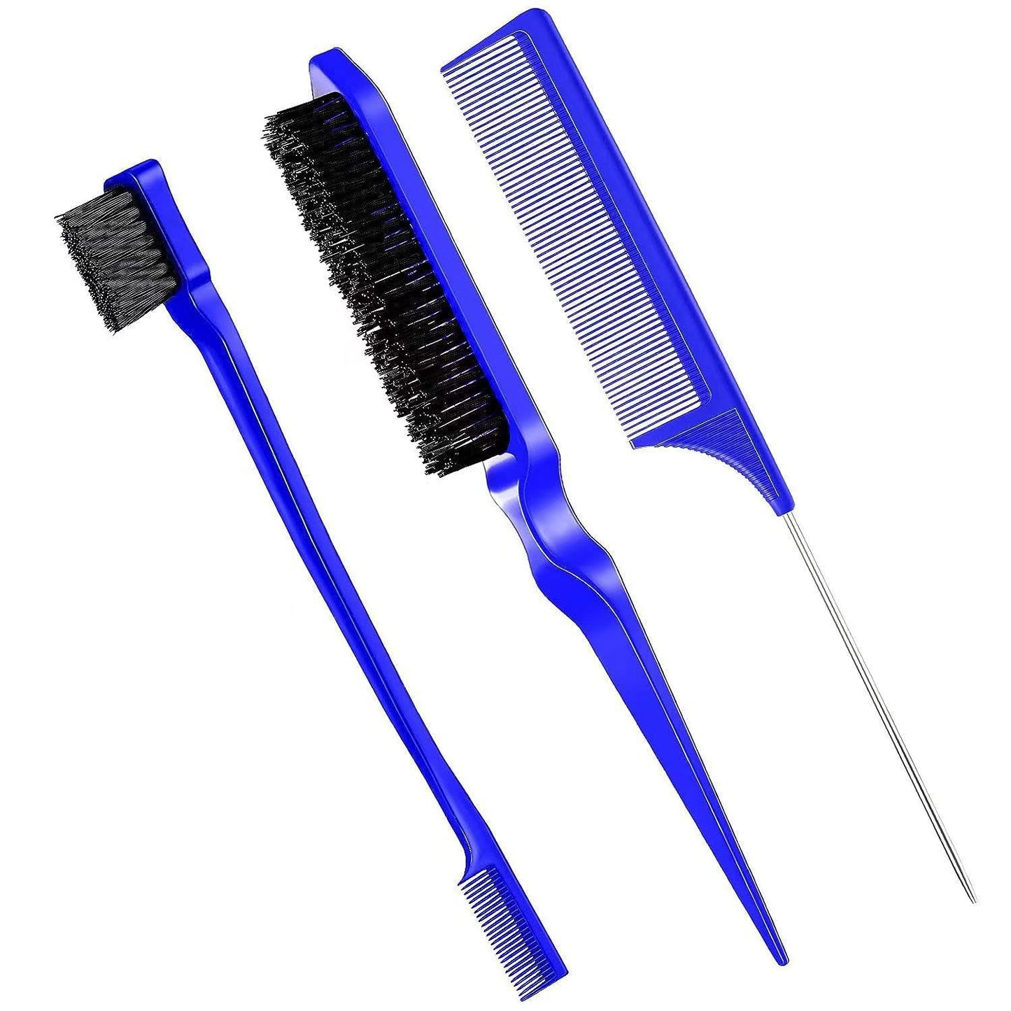 Sets Fluff Steel Needle Tail Duckbill Clip Hair Brushes & Combs