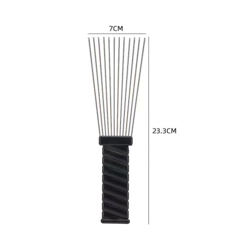 Haircut Steel Needle For Greasy Tail Big Hair Brushes & Combs