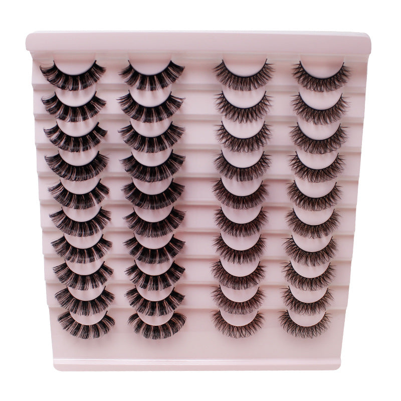 Eyelashes Stable To Russian Curling Eyelash False Lashes