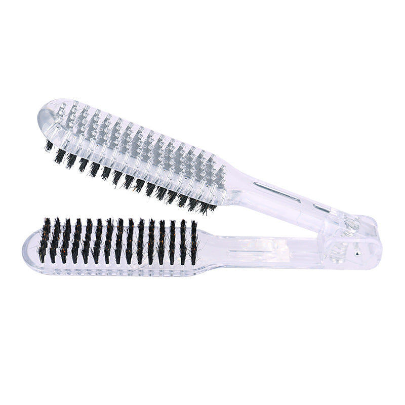 Flash V-shaped Clamp High Temperature Resistant Hair Brushes & Combs