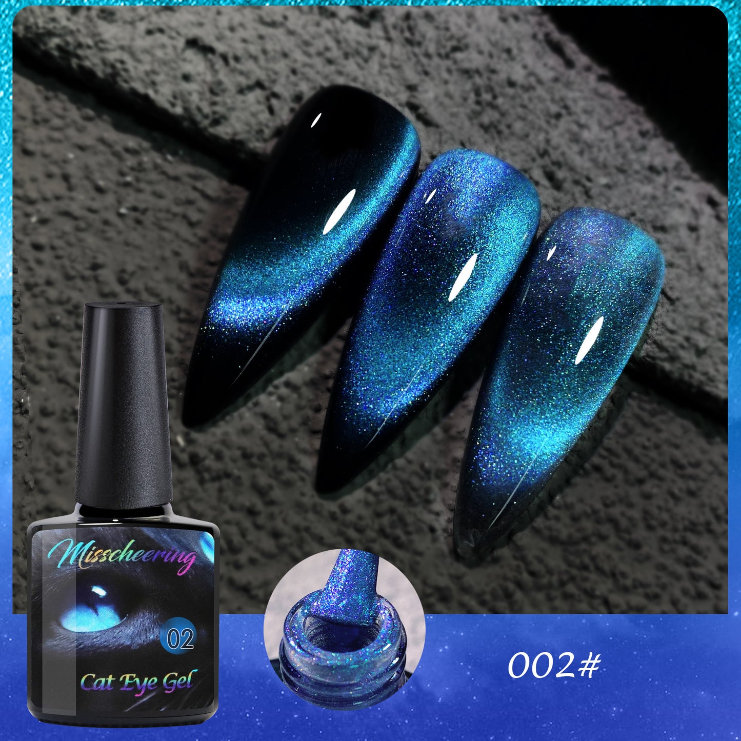 Dream Dynamic Crystal Cat Series Gel Flash Nail Polish