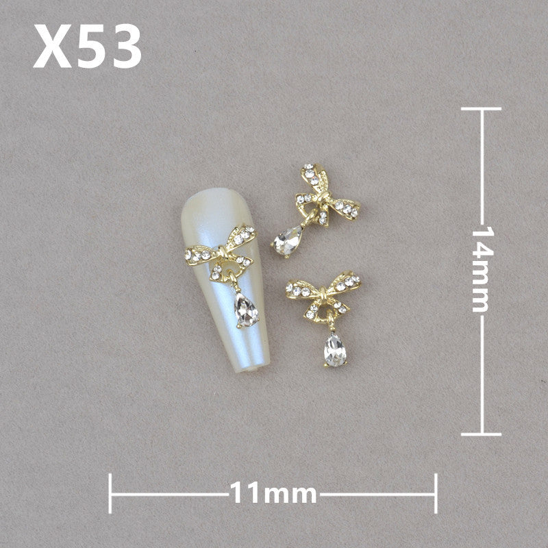 Five-pointed Star Bamboo Pearl Four Stars Nail Care Nail Art